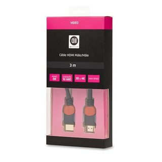 D2 Diffusion D2hdmi300 Câble Hdmi 3 M Hdmi Type A (standard) Noir