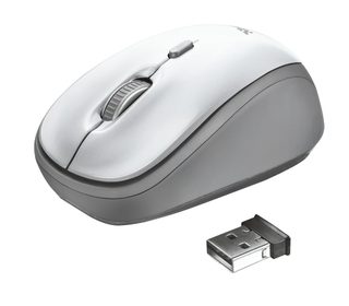 Trust Yvi Souris Bureau Ambidextre Rf Sans Fil Optique 1600 Dpi