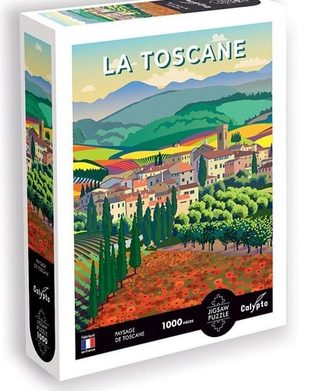 Puzzle Sentosphere Paysage De Toscane 1000 Pièces Multicolor Autres