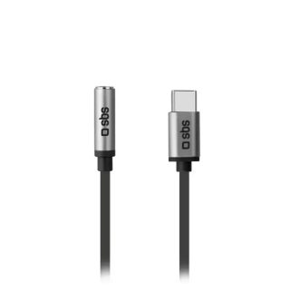 Adaptateur Audio Jack Sbs Teadaptjacktyck 0,15 M Noir