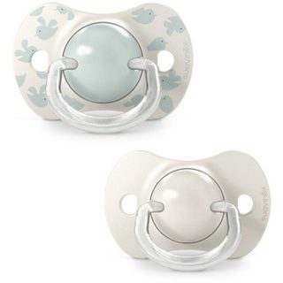 Lot De 2 Sucettes Symétriques - Birdies - Sx Pro - 6 A 18 Mois - Vert