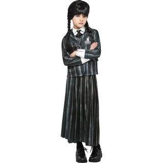 Déguisement Luce Mercredi Addams 11-13 ans RUBIES