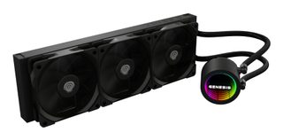 Genesis Nlg-2320 Système De Refroidissement D’ordinateur Processeur Refroidisseur De Liquide Tout-en-un Noir
