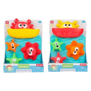 Jouets De Bain Krab Little Stars - Moulin À Eau Pour Enfants De 12 Mois Et Plus