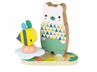 Jeu Empilable Juratoys-janod 15,5x9x14,5 Cm Multicolor Bois