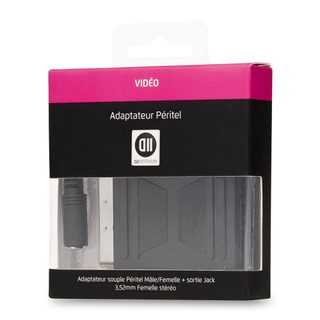 D2 Diffusion D2jkfperimf015 Changeur De Genre De Câble 3.5mm Scart Noir