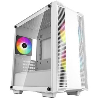 Boitier Pc Sans Alimentation - Cc360 Argb (blanc) - Mini Tour - Format Micro-atx