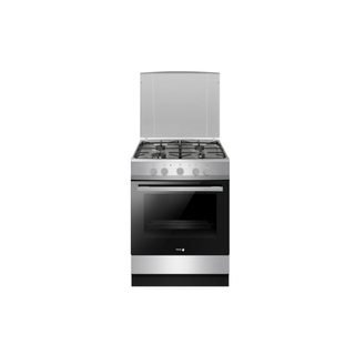 Fagor Cuisinière gaz 74l 4 feux silver FACG2002S