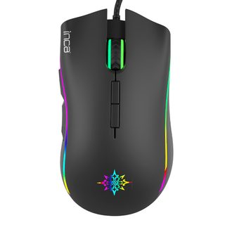 Inca Img-349 Souris Gaming Droitier Usb Optique 6400 Dpi