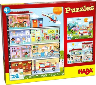 Puzzles Mon Petit Hôpital - Haba