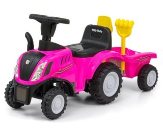 Tracteur À Pousser Milly_mally New Holland T7 39x27x19,5 Cm Multicolor Plastique