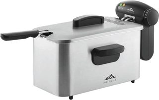 Eta Fritola Unique 3 L Autonome 2000 W Friteuse Noir, Acier Inoxydable