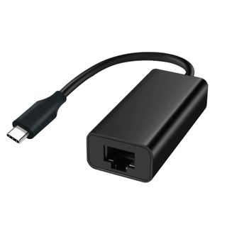 Adaptateur Usb-c Mâle /rj45 Femelle 10m/100m/1000m - Câble 9 Cm Pour Tablette, Macbook Et Pc Plug & Play