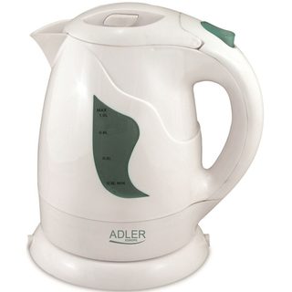 Bouilloire Et Théière Adler Ad 08w Blanc 850 W 1 L
