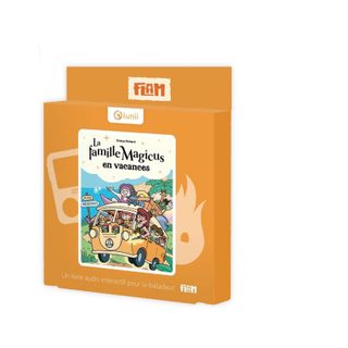 Coffret Livre Audio Lunii Flam La Famille Magicus 2