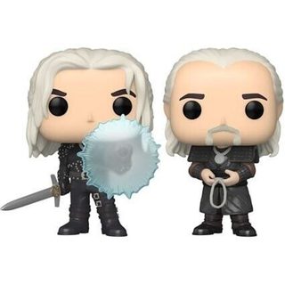 Figurine Funko Pop Tv Witcher S2 Geralt And Vesemir