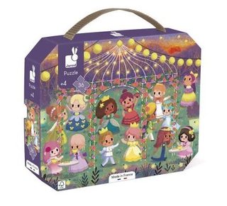 Puzzle Juratoys-janod 36 Pièces Multicolor Carton