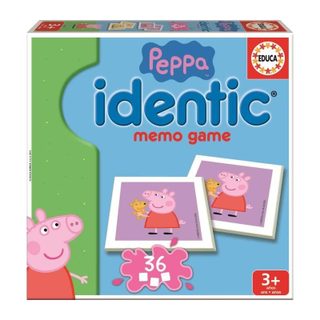 Mémoire Peppa Pig - Educa - Idendit - Forme Des Paires - Garçon Et Fille - 3 Ans Et Plus