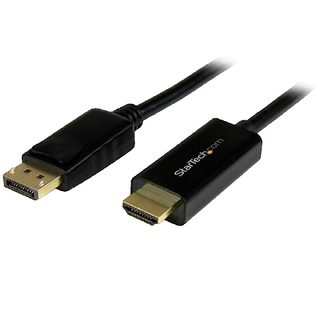Câble Adaptateur Startech Displayport Hdmi 4k 30hz Noir
