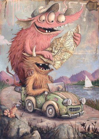Heye Puzzle Road Trippin Zozo2000 Heye29938