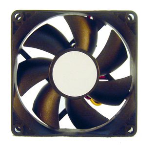L-link Ll-ventilador-8x8 Système De Refroidissement D’ordinateur Boitier Pc Ventilateur 8 Cm Noir