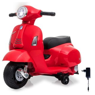 Porteur Électrique Jamara Vespa Mini 100x54x45 Cm Rouge Plastique