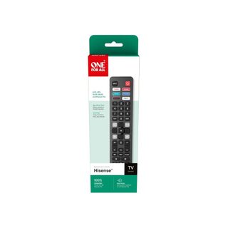 Télécommande Tv One For All Hisense Noir Ir Pavé Numérique