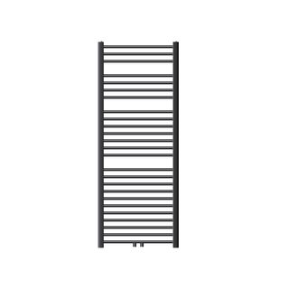 Radiateur De Salle De Bains Sahara 600x1500 Mm Anthracite Droit Avec Raccord Central
