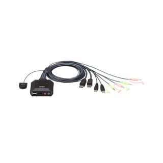 Switch Kvm Aten Cs22dp-at 1,2 M