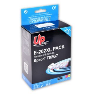 Pack Uprint Compatible Espon 202 Xl, 5 Cartouches