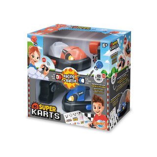 Véhicules Rc Buki Super Karts 2 Karts 2,4 Ghz Multicolore 22,5 X 12,5 X 20,5 Cm