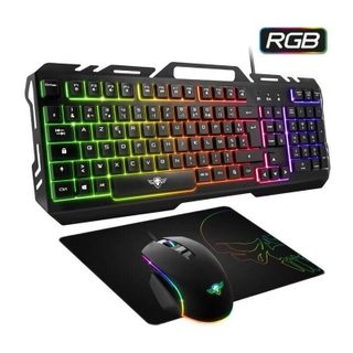 Spirit Of Gamer Pro Mk5 Pack Gaming 3 En 1 Clavier Rgb Anti Ghos
