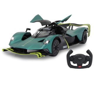 Voiture Télécommandée Jamara Deluxe Car Aston Martin Valkyrie Amr Pro 1:14 350x146x80 Mm Vert Foncé Plastique