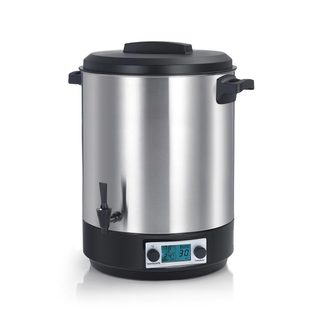 Bouilleur De Bocaux Électrique Cuve Inox Avec Ecran Lcd, Robinet Et Minuteur 39l 2500w Robby Steri Pro Inox 39l Lcd