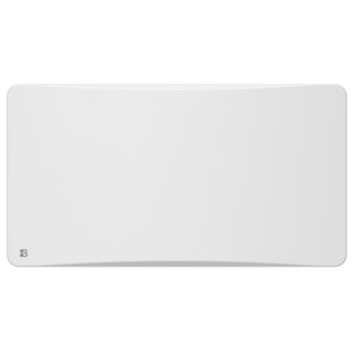 Radiateur Électrique Fixe À Inertie Sèche Fonte + Film 1500w Almea Horizontal Blanc