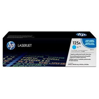 Cartouche De Toner 125a (cb541a) Cyan Pour Imprimantes Color Laserjet Cp1215/cp1515/cp1518/cm1312mfp