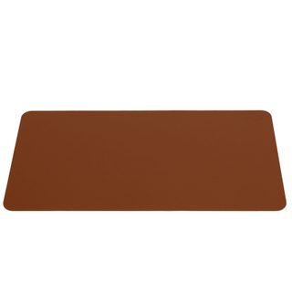Inovu Desk Mat Tapis De Souris Xxl Souple Et Résistant À L’eau Double Face Marron/beige 800×400 Mm
