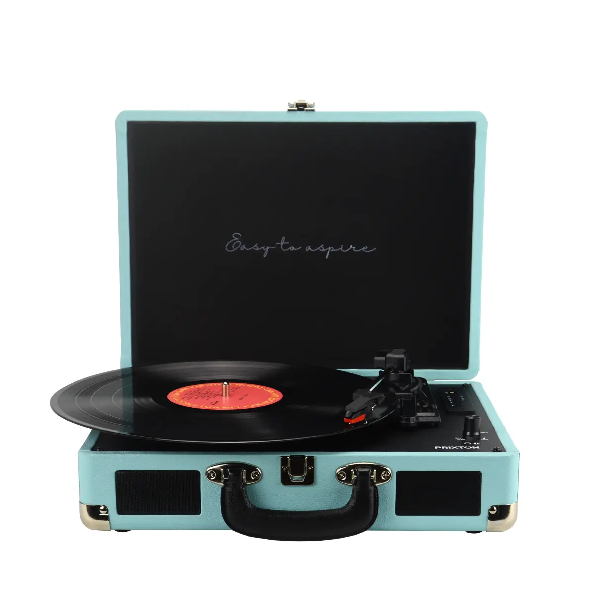 Platine Vinyle Vc400 - Tourne-disque - Bluetooth - Lecteur Et Convertisseur De Vinyle - Bleu