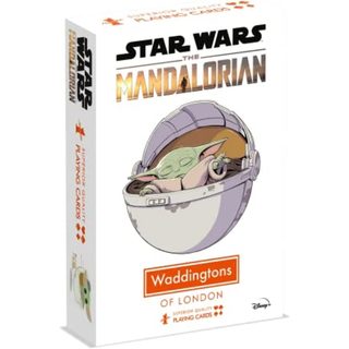 Jeu De Cartes Grogu The Mandalorian Papier Blanc 9×2×6 Cm Winning Moves