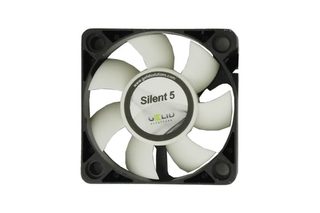 Gelid Solutions Fn-sx05-40 Système De Refroidissement D’ordinateur Boitier Pc Ventilateur 5 Cm Noir, Blanc
