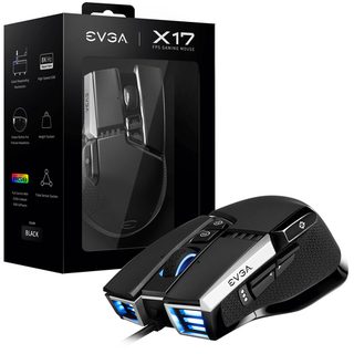 Evga X17 Souris Gaming Ambidextre Usb Type-a Optique 16000 Dpi