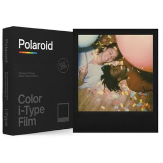 Film Instantané Color I-type Cadre Noir 107 X 88 Mm Polaroid