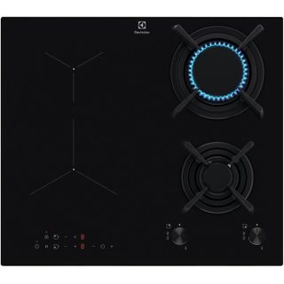 Plaque De Cuisson Mixte - Kdi640713k - 4 Foyers - 59 X 52 Cm - Noir