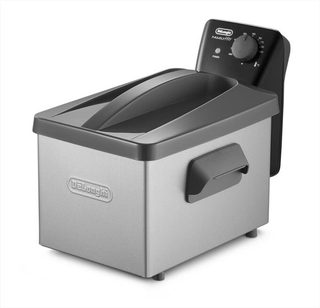 De’longhi F32110cz Unique Autonome 2000 W Friteuse Noir, Acier Inoxydable