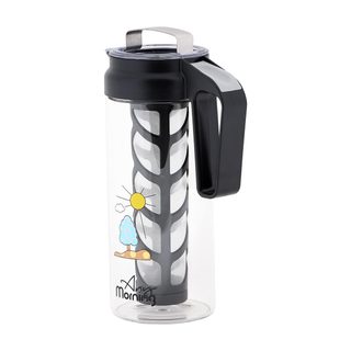Cafetière Cold Brew Any Morning 1,3l Verre Borosilicate Compatible Lave-vaisselle Noir