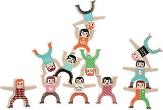 Jeu D’empilement Vilac Les Acrobates Équilibristes 32 Cm Multicolor Autres