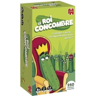 Le Roi Concombre - Jeu De Société - - Identifiez Les Anecdotes Authentiques Dans Ce Jeu De Réflexion Amusant !