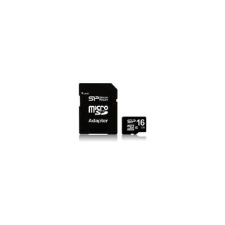 Silicon Power Carte Mémoire Microsd Sdhc Class 10 16 Go