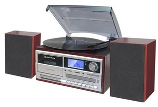 Roadstar Hif-8892ebt Ensemble Audio Pour La Maison 8 W Cerise (fruit), Argent, Bois