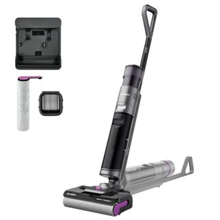 Eureka New480 Scopa Elettrica Batteria Bagnato Senza Sacchetto Nero, Grigio, Viola